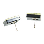 Chanel CC Earrings · PVC · Metal Accent