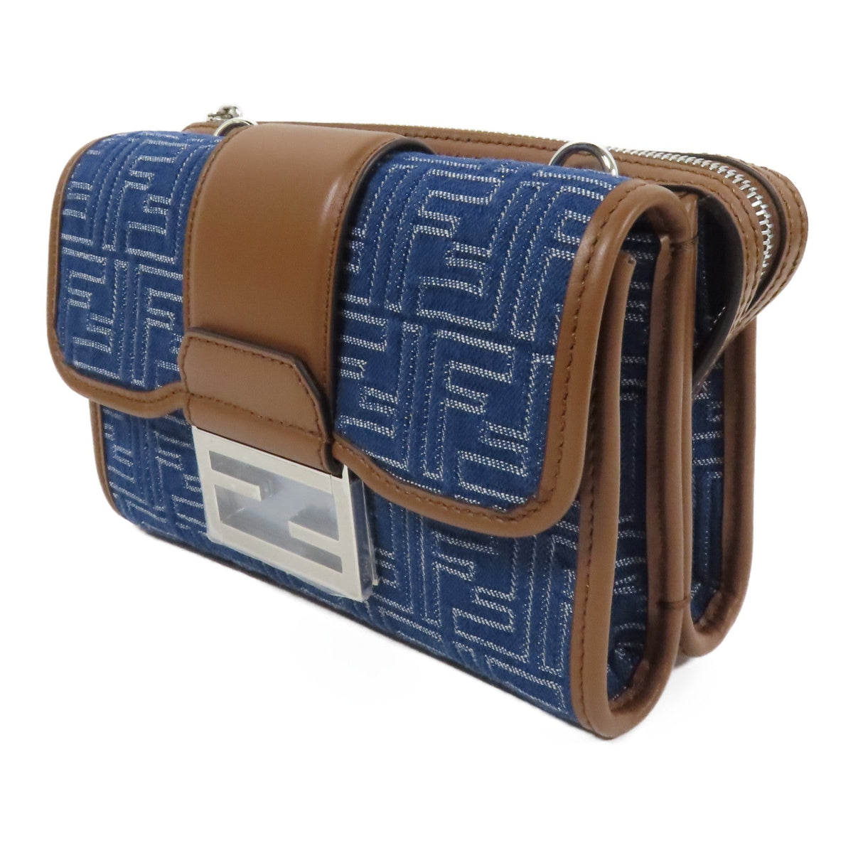 Fendi Double Baguette · Canvas