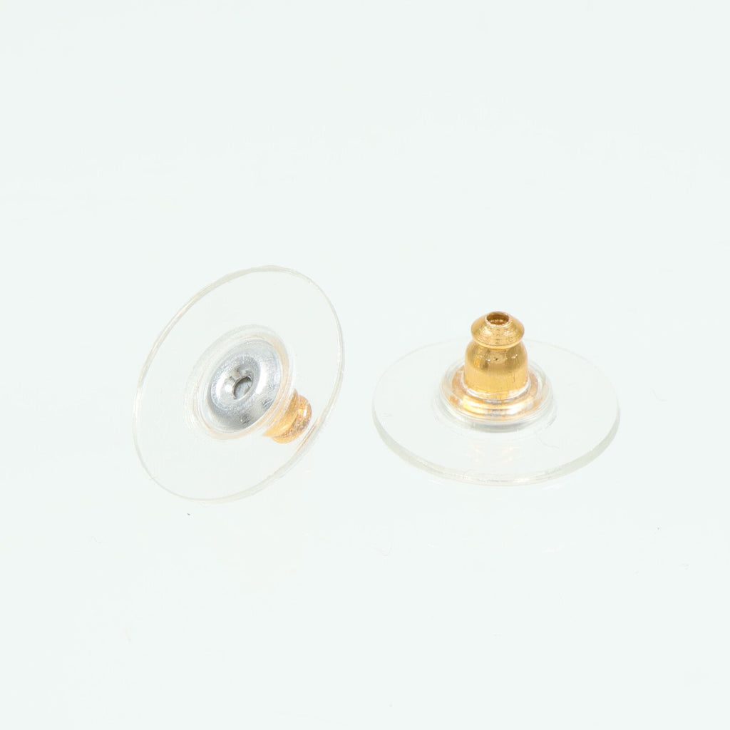 Chanel CC Earrings · PVC · Metal Accent