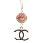 Chanel CC Necklace · Canvas & Metal