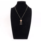 Chanel CC Necklace · Canvas & Metal