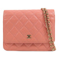 Chanel Wallet On Chain · Calfskin