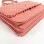Chanel Wallet On Chain · Calfskin