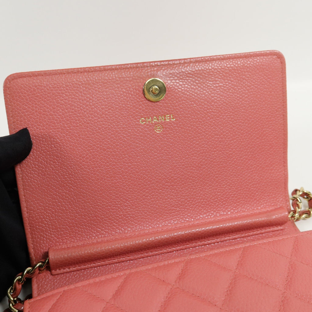 Chanel Wallet On Chain · Calfskin