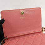 Chanel Wallet On Chain · Calfskin