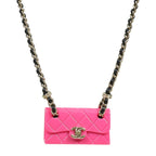 Chanel CC · Bag Charm Necklace · Lambskin