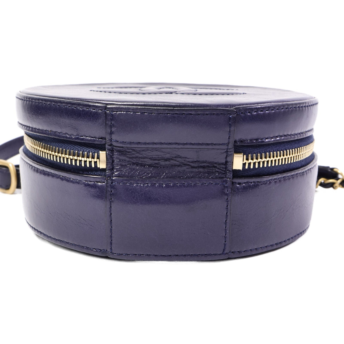 Chanel Round Clutch · Calfskin Chain Bag