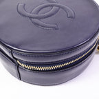 Chanel Round Clutch · Calfskin Chain Bag