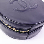 Chanel Round Clutch · Calfskin Chain Bag