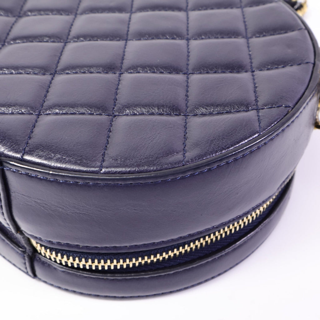 Chanel Round Clutch · Calfskin Chain Bag