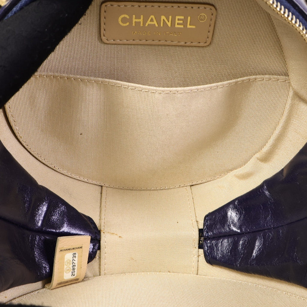 Chanel Round Clutch · Calfskin Chain Bag