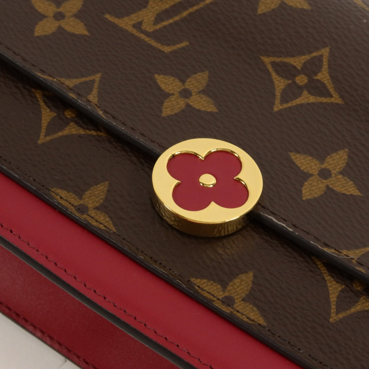 Louis Vuitton Portefeuille Flore · Monogram
