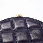 Chanel Round Clutch · Calfskin Chain Bag
