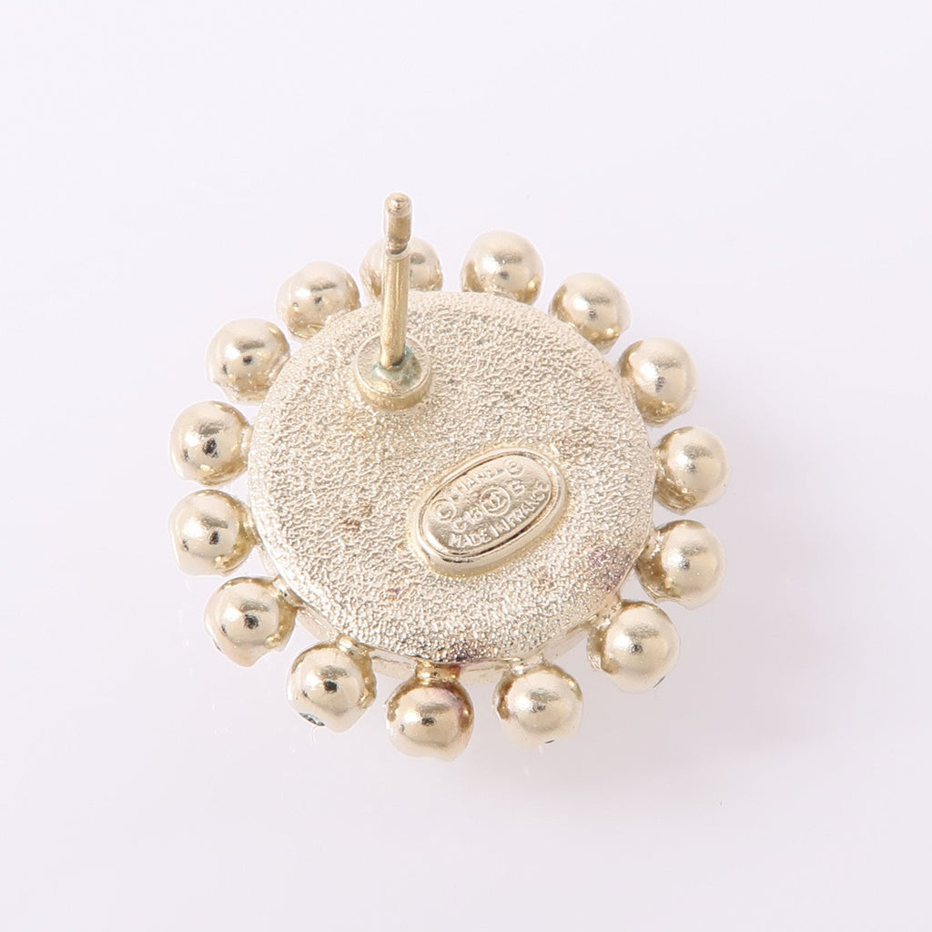 CHANEL CC · Crystal Earrings