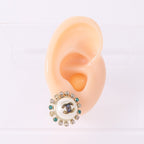 CHANEL CC · Crystal Earrings
