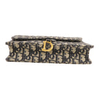 Dior Saddle Wallet on Chain · Canvas