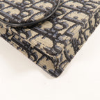 Dior Saddle Wallet on Chain · Canvas