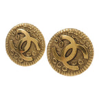 Chanel Vintage CC Clip-On Earrings