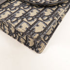 Dior Saddle Wallet on Chain · Canvas
