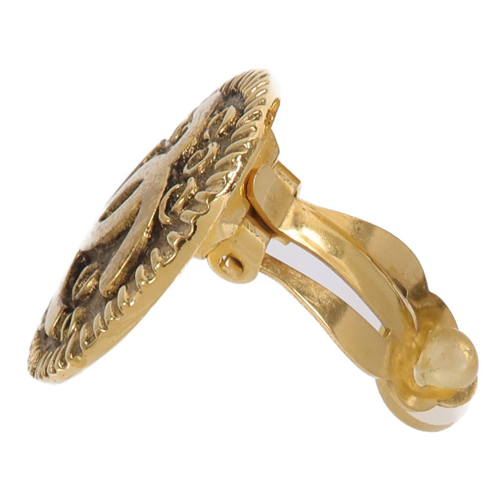 Chanel Vintage CC Clip-On Earrings
