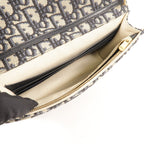 Dior Saddle Wallet on Chain · Canvas