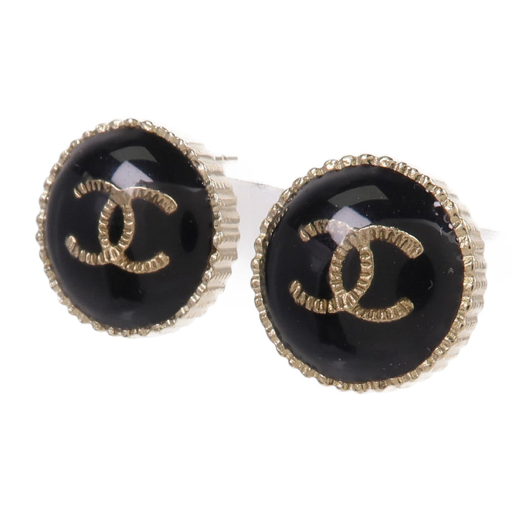 Chanel CC Earrings · Metal
