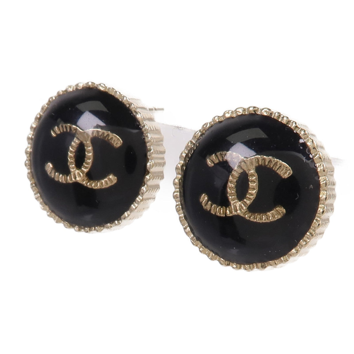 Chanel CC Earrings · Metal