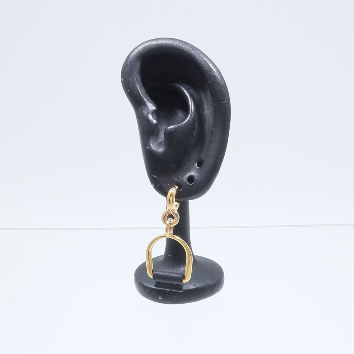 Hermès Heritage Equestre · Étrier Earrings