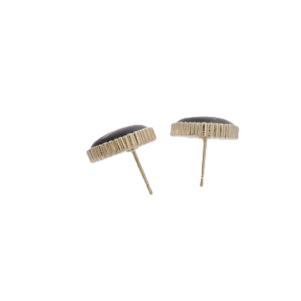Chanel CC Earrings · Metal