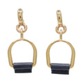 Hermès Heritage Equestre · Étrier Earrings