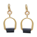 Hermès Heritage Equestre · Étrier Earrings