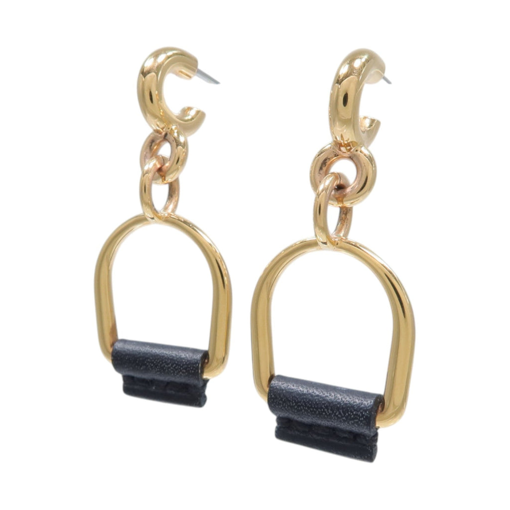 Hermès Heritage Equestre · Étrier Earrings