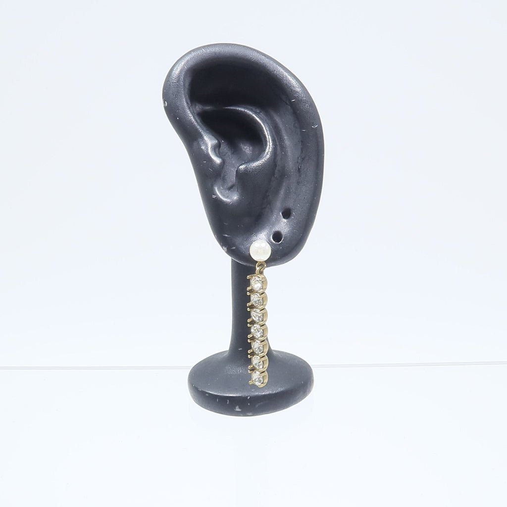 DIOR J'Adior · Metal & PVC Earrings