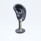 DIOR J'Adior · Metal & PVC Earrings