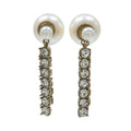 DIOR J'Adior · Metal & PVC Earrings