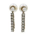 DIOR J'Adior · Metal & PVC Earrings
