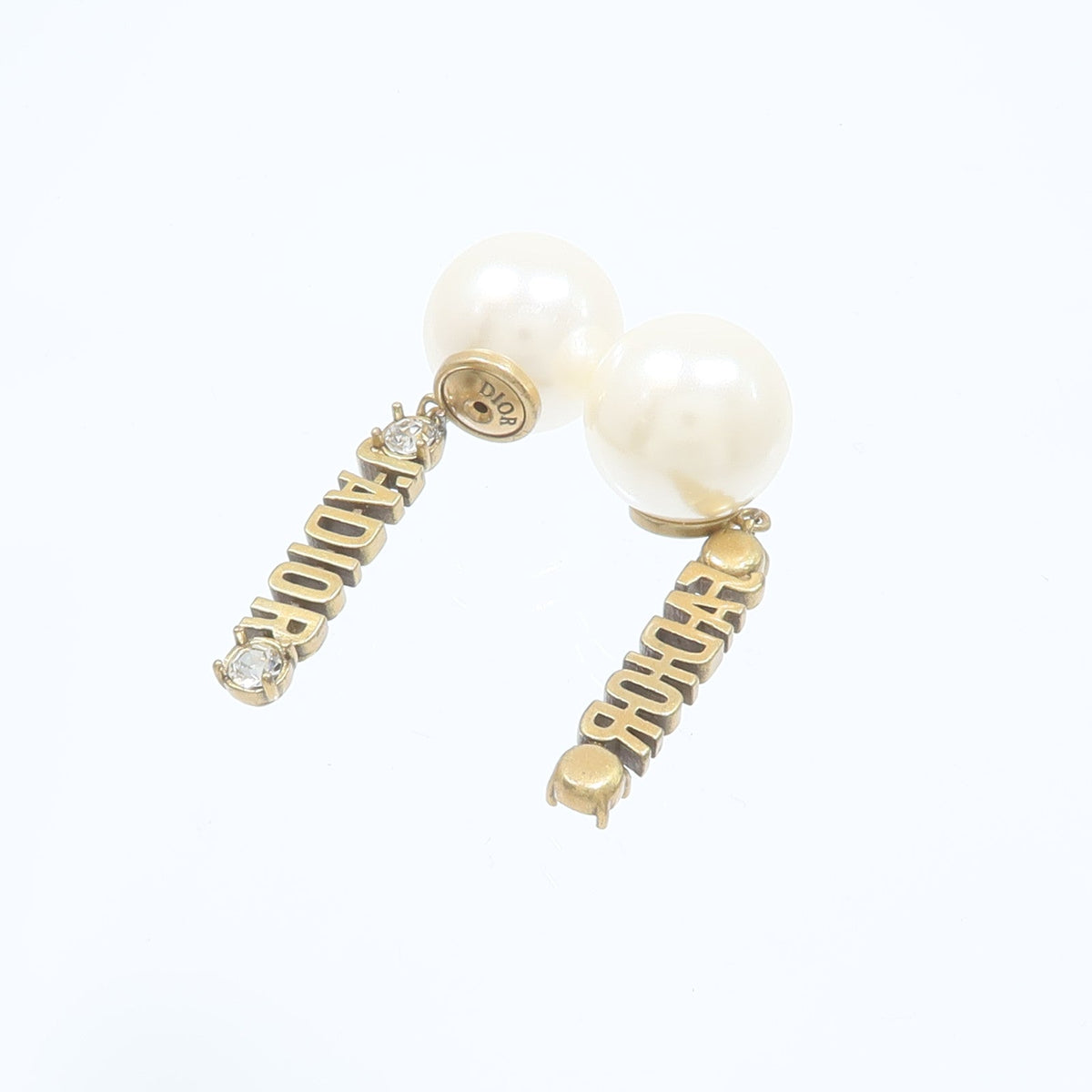 DIOR J'Adior · Metal & PVC Earrings