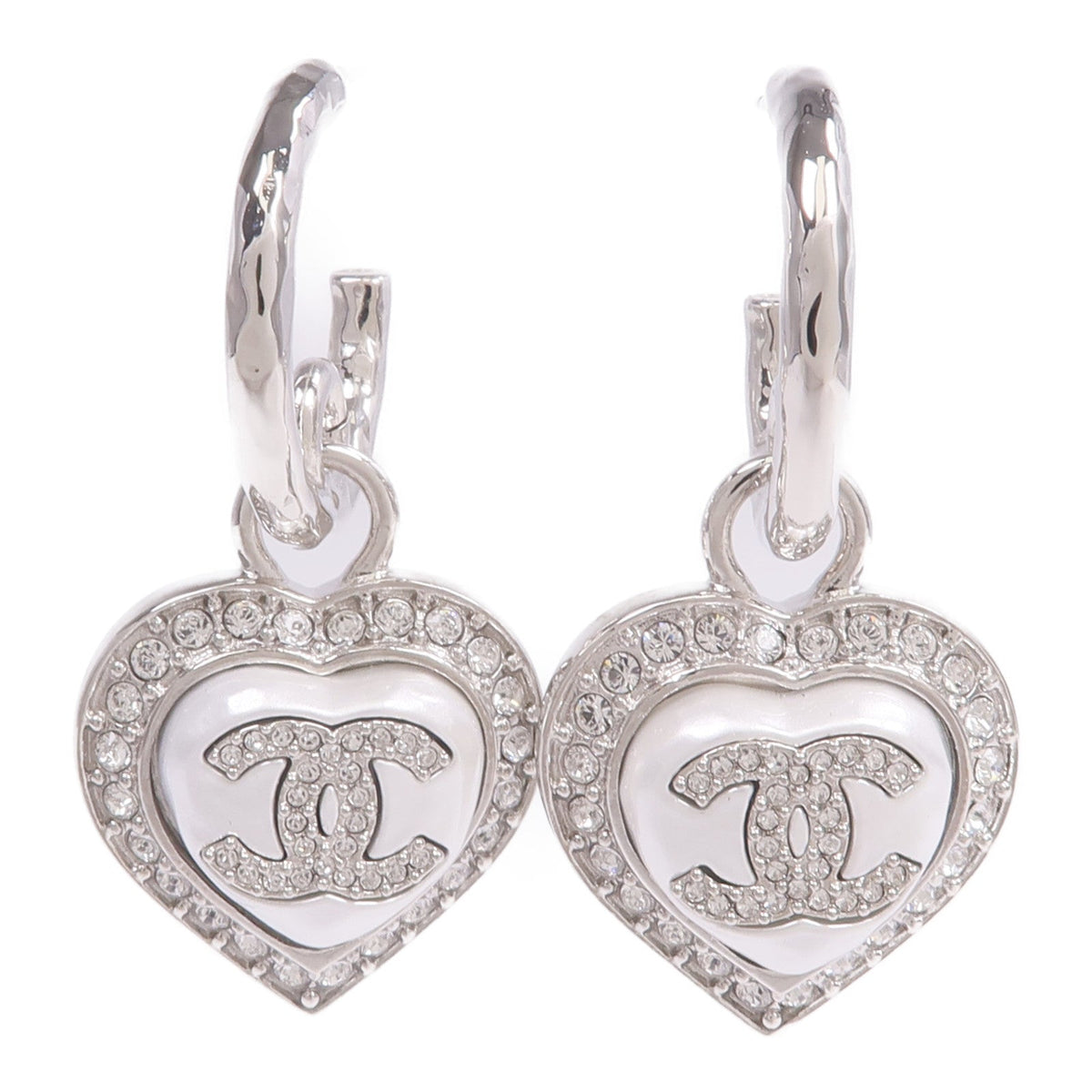 Chanel CC Earrings · Metal