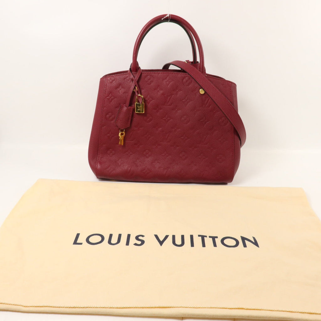 Louis Vuitton Montaigne MM · Empreinte