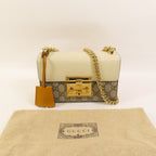 Gucci Padlock · GG Canvas · Chain Shoulder