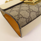 Gucci Padlock · GG Canvas · Chain Shoulder