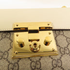 Gucci Padlock · GG Canvas · Chain Shoulder