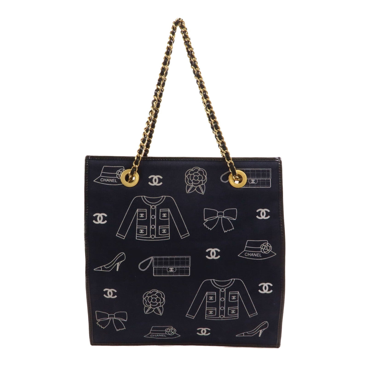 Chanel CC Icon · Canvas Tote