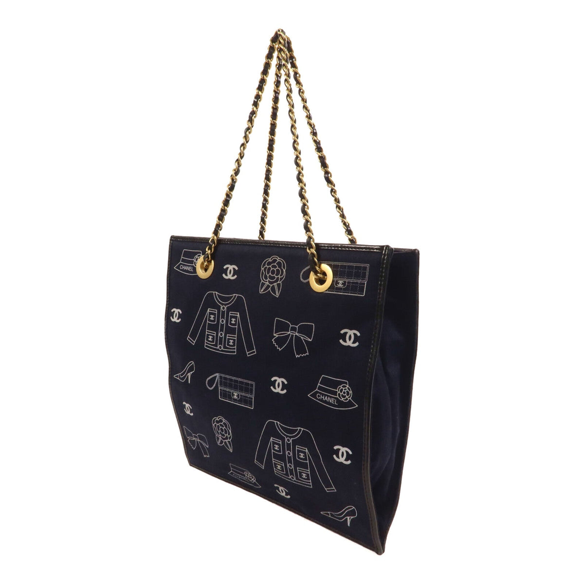 Chanel CC Icon · Canvas Tote