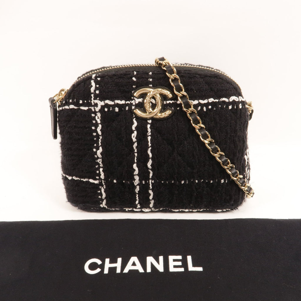 Chanel · Chain Shoulder Bag · Tweed