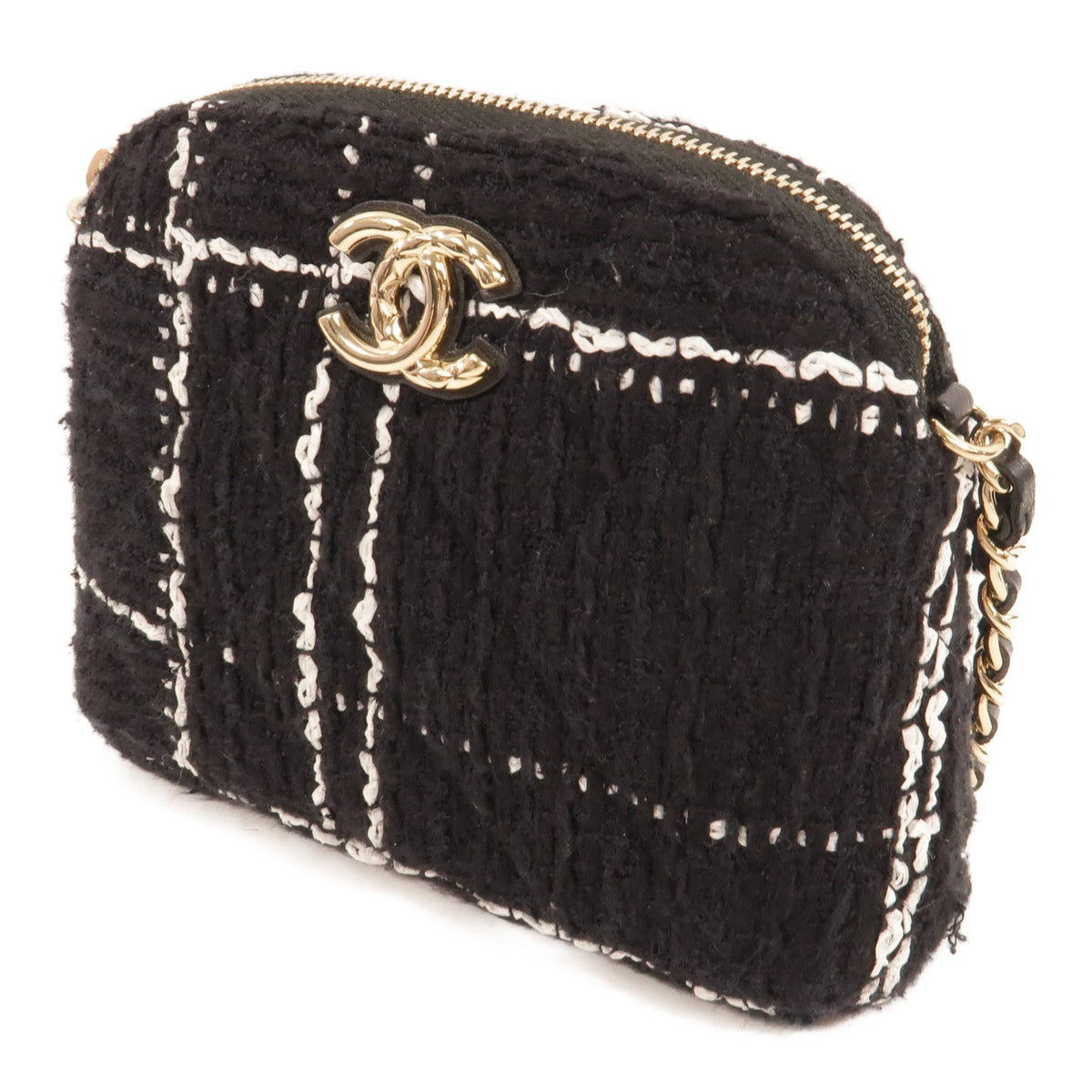 Chanel · Chain Shoulder Bag · Tweed