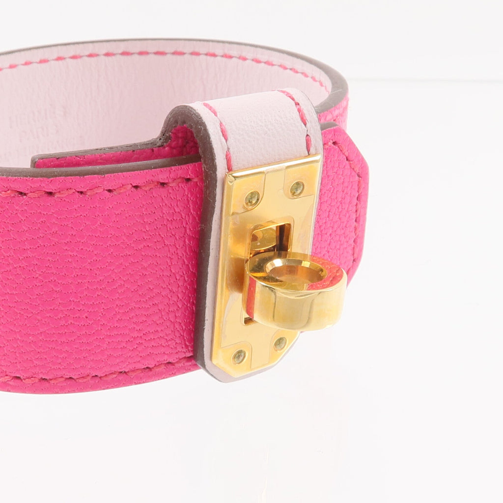 Hermès Kelly Twist PM Bracelet · Chèvre