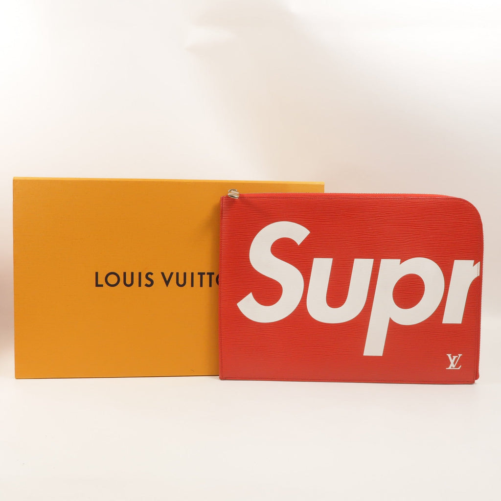 Louis Vuitton Supreme x Pochette Jules GM · Epi