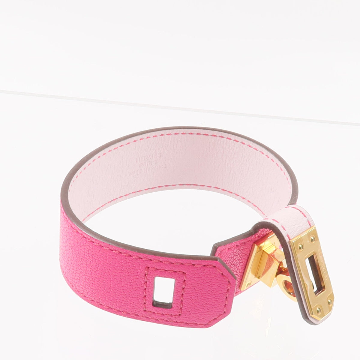 Hermès Kelly Twist PM Bracelet · Chèvre