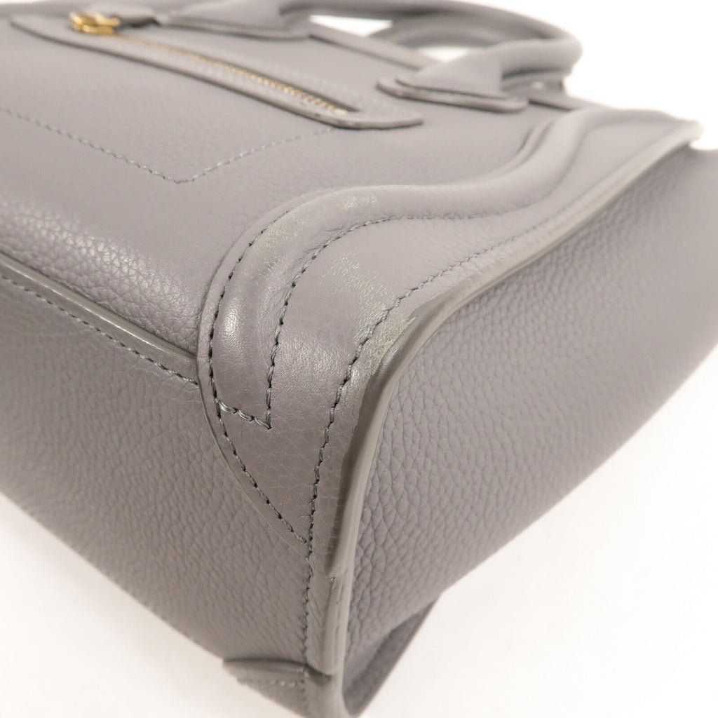 Celine Nano Luggage · Calfskin